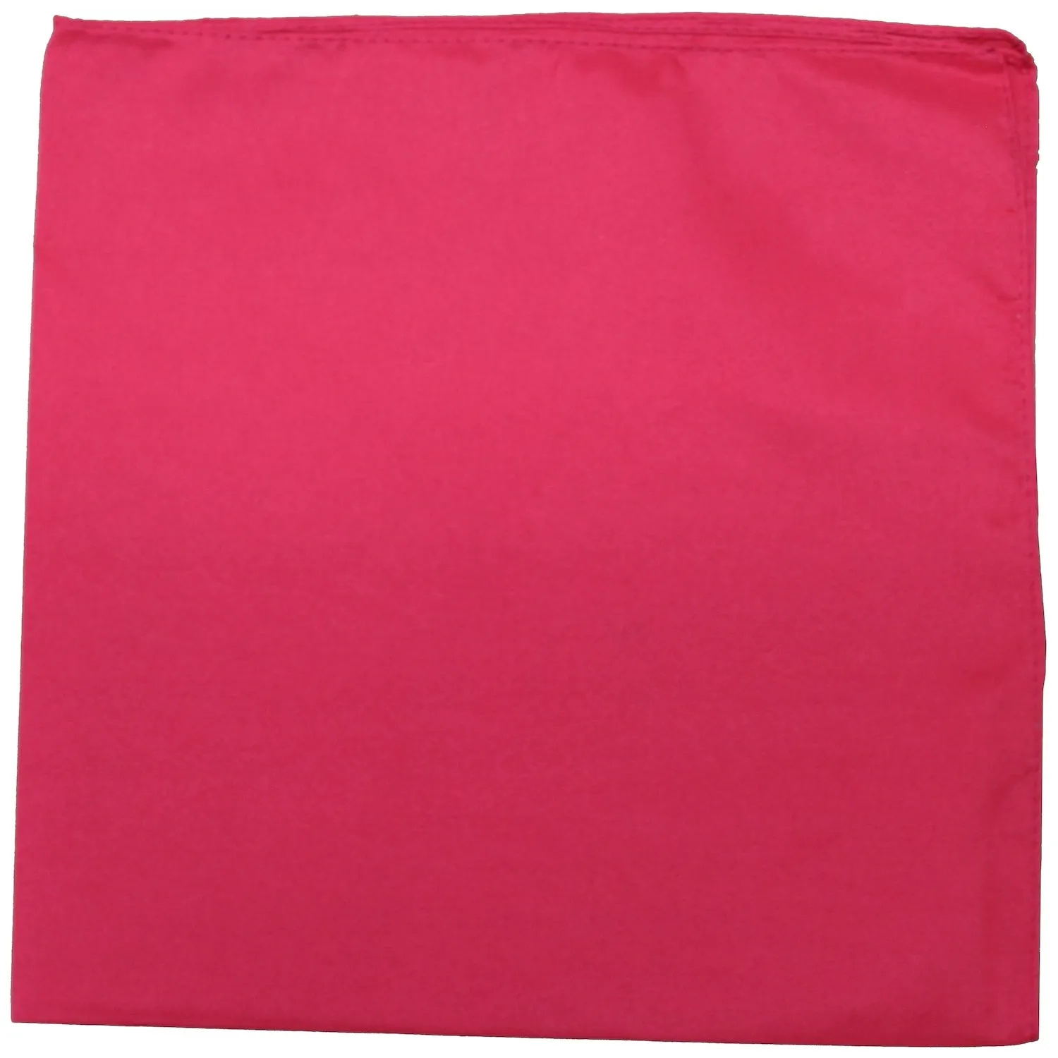18 Pack Polyester Bandanas Solid Colors 22 Inch Regular Size