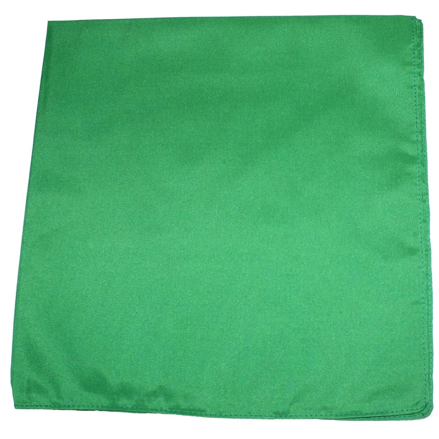 18 Pack Polyester Bandanas Solid Colors 22 Inch Regular Size