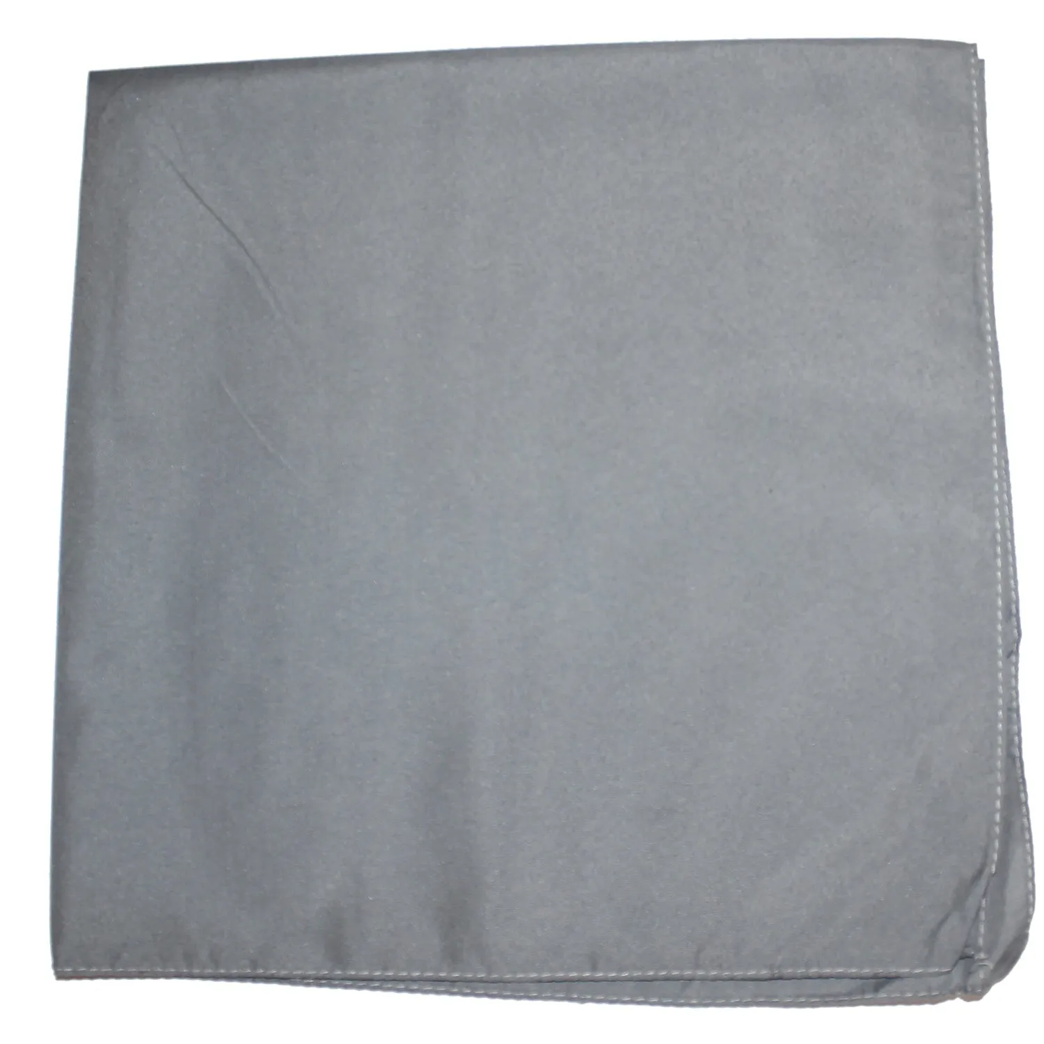18 Pack Polyester Bandanas Solid Colors 22 Inch Regular Size