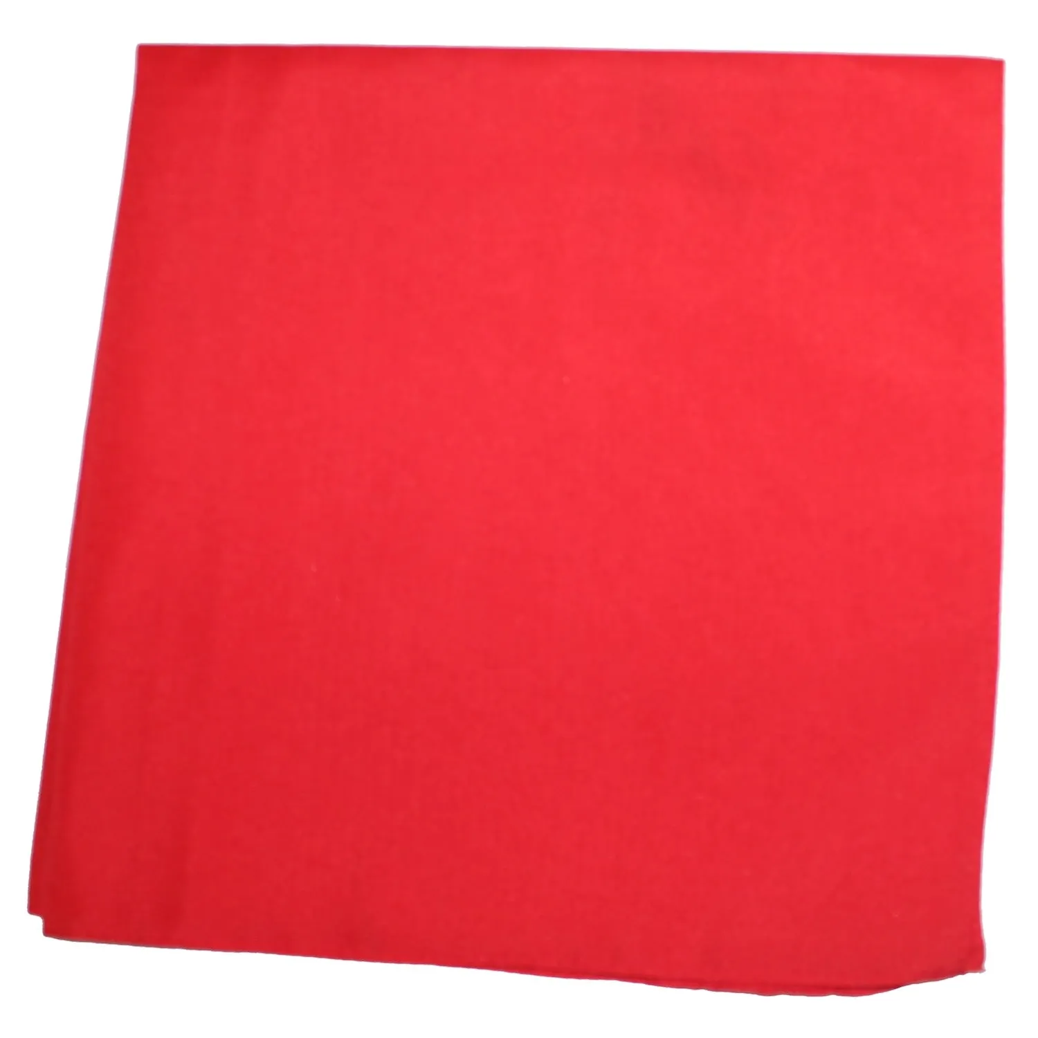 18 Pack Polyester Bandanas Solid Colors 22 Inch Regular Size