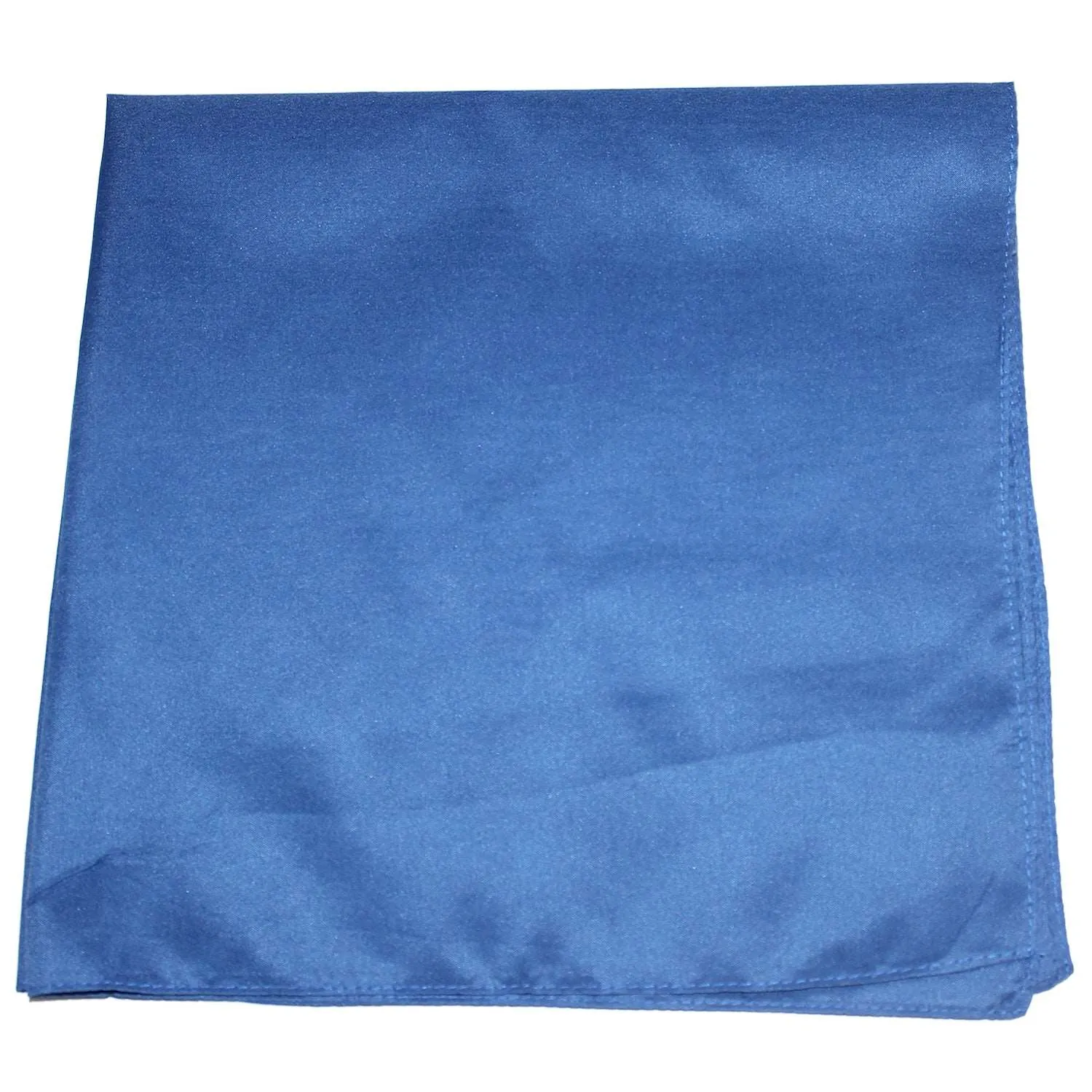 18 Pack Polyester Bandanas Solid Colors 22 Inch Regular Size