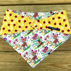 2 sided, adjustable quick snap bandana 2XL