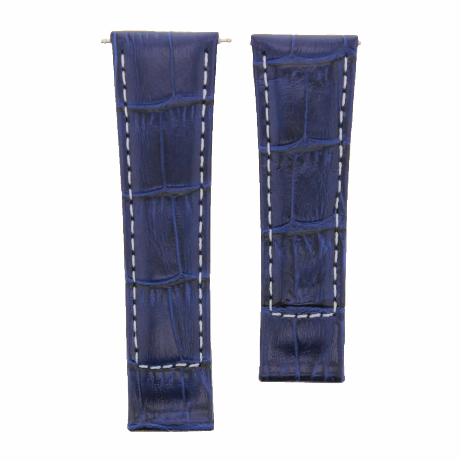 3 -20MM LEATHER STRAP FOR ROLEX DAYTONA 16518 16523 116519 16520 BLUE WS REGULAR