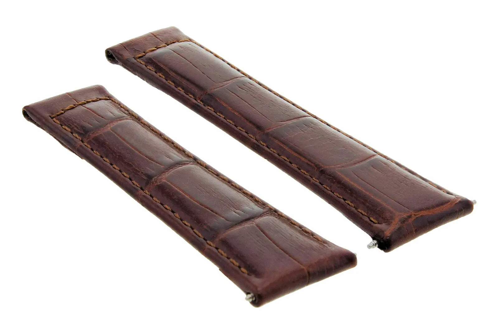 3 LEATHER STRAP ITALIAN FOR ROLEX DAYTONA 16518 16519 116520 L/BROWN SHORT
