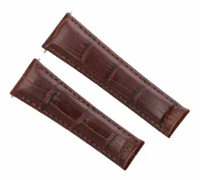 3 LEATHER STRAP ITALIAN FOR ROLEX DAYTONA 16518 16519 116520 L/BROWN SHORT