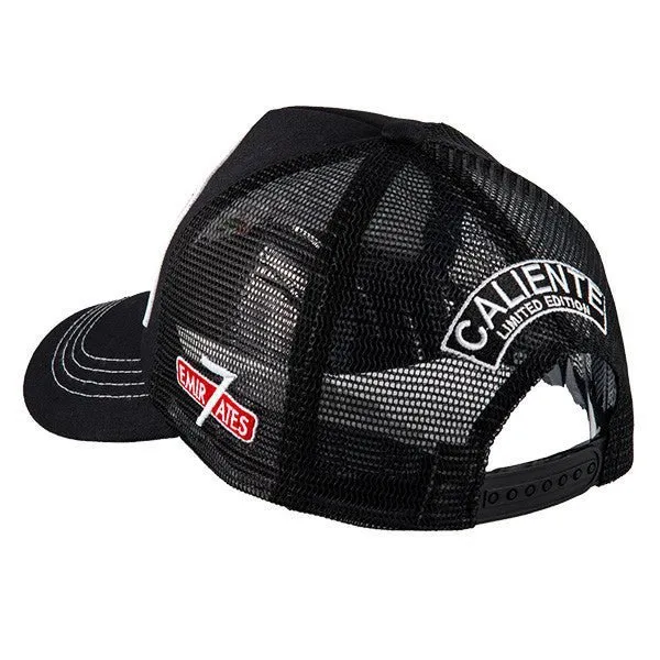7 Emirates Fujairah Full Bk Black Cap - Caliente Emiratos Edition Collection
