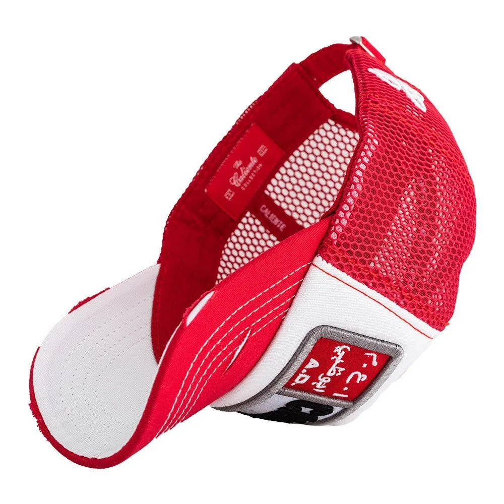 Abu Dhabi Plate Red/White/Red Cap – Caliente Countries & Cities Collection