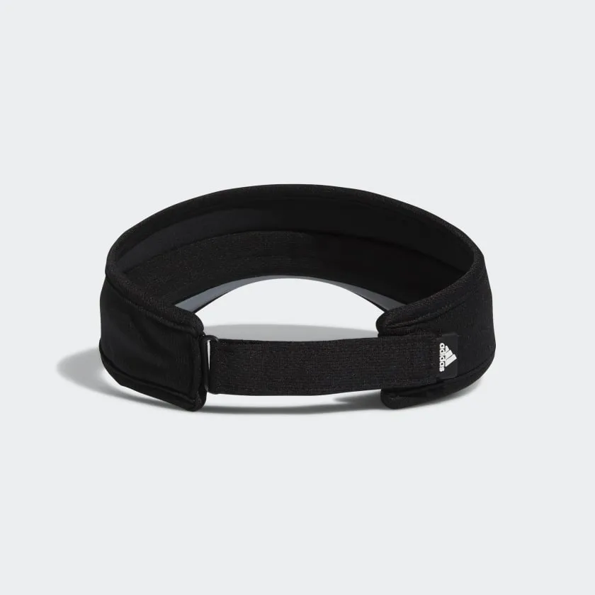 adidas SUPERLITE Adjustable Training Visor | Black | Men's