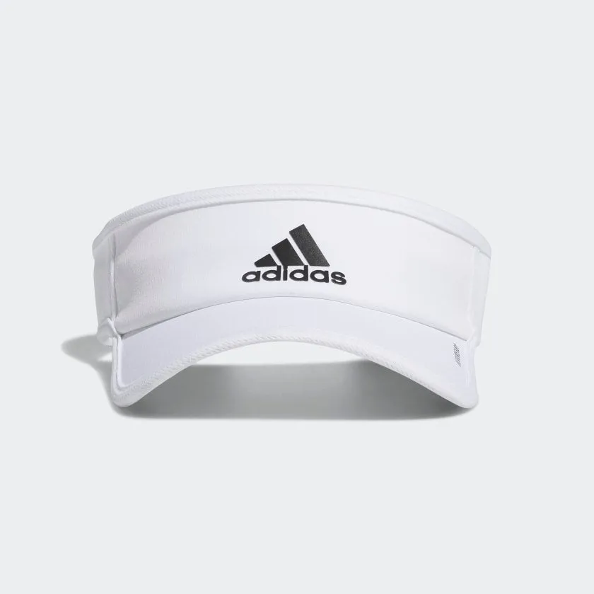 adidas SUPERLITE Adjustable Training Visor | White | Men's
