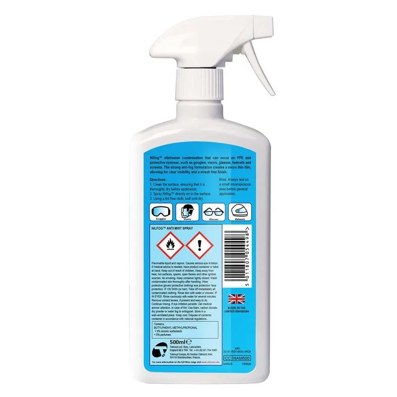 Anti-Mist Anti-Fog Spray 500ml
