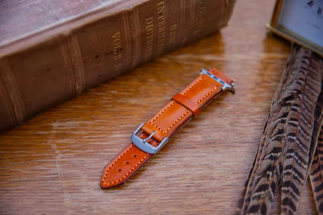 Apple Watch Ultra Bespoke Leather Watch Strap