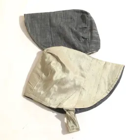 Bonnet in Concrete Silk