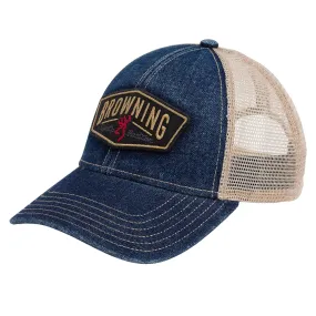 Browning Men's Blue Denim Cap
