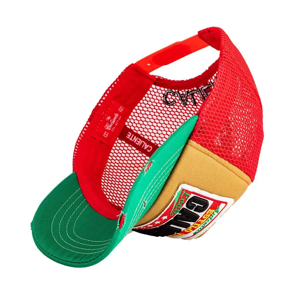 Caliente Vintage Green/Brown/Red Cap - Caliente Classic Collection