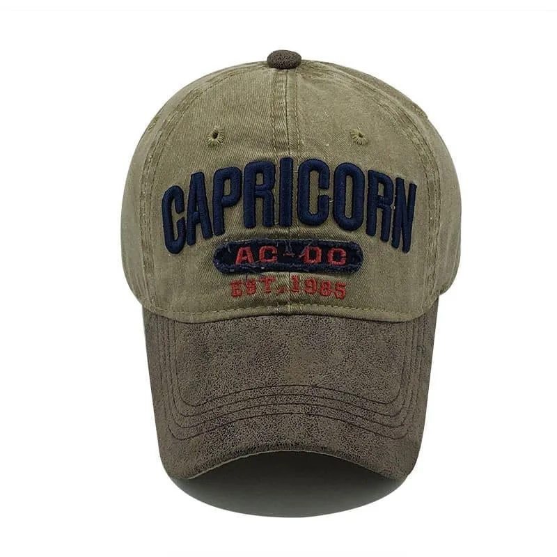 Capricorn Cotton Baseball Cap