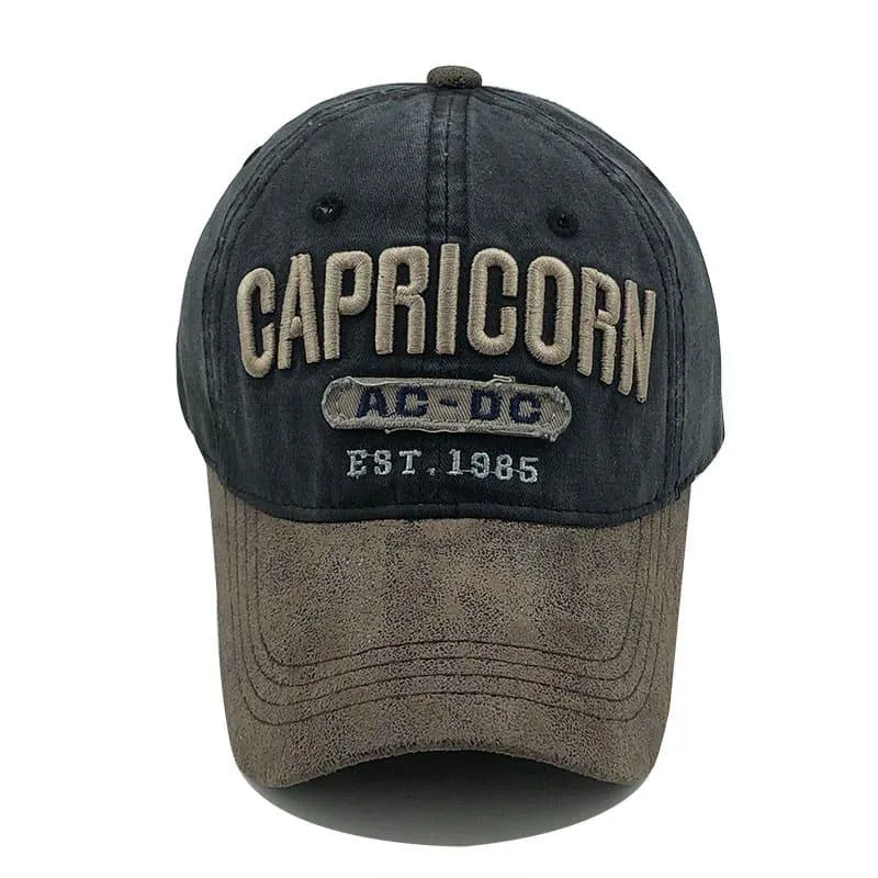 Capricorn Cotton Baseball Cap