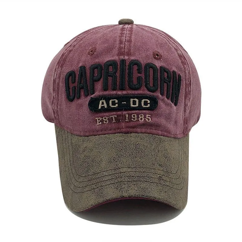 Capricorn Cotton Baseball Cap