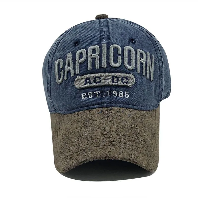 Capricorn Cotton Baseball Cap