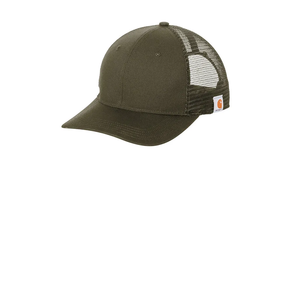Carhartt® Canvas Mesh Back Cap - Moss