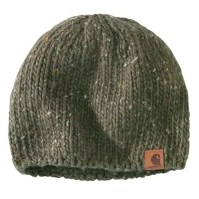 CARHARTT WOMEN'S KNIT SPACE DYE BEANIE BASIL HEATHER 104934
