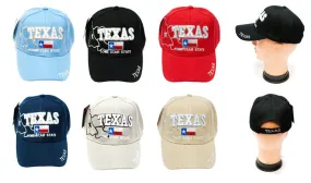 Casual Baseball Caps-"Texas" Design