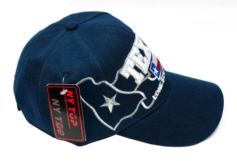 Casual Baseball Caps-"Texas" Design