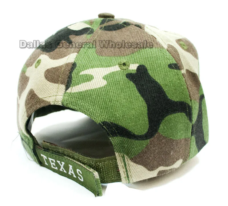 Casual Baseball Caps Wholesale "Texas" Design