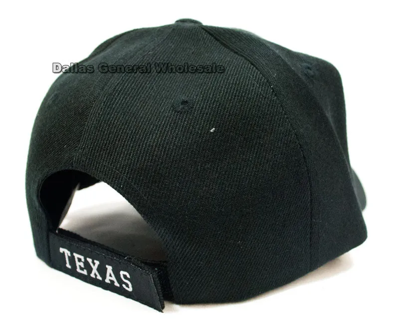 Casual Baseball Caps Wholesale "Texas" Design
