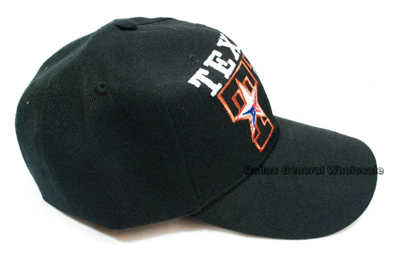 Casual Baseball Caps Wholesale "Texas" Design