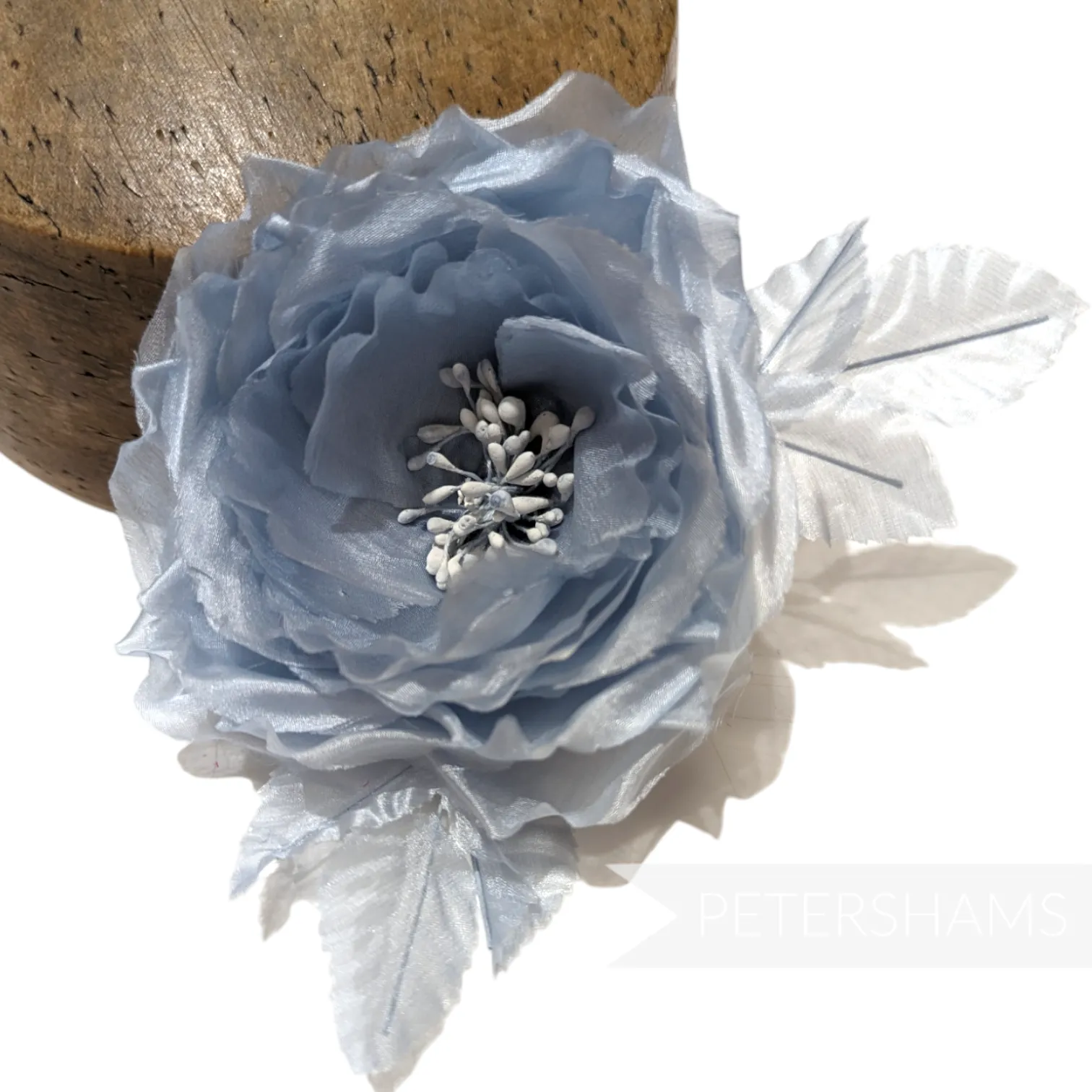 'Chloe' Silk 11cm Rose Millinery Flower Hat Mount