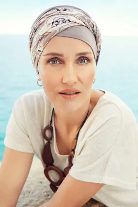 Christine Shakti Turban - Beige Ornaments