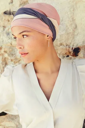 Christine Viva Mary Turban - Soft Rose Mix