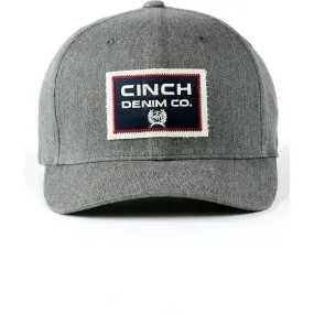 Cinch FlexFit Navy Denim Patch Hat