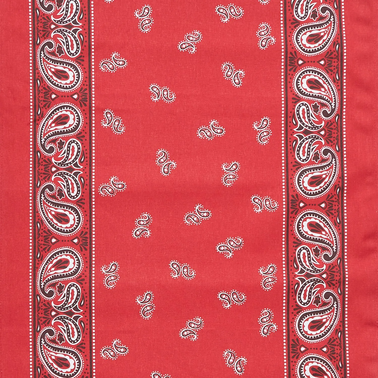 Classic Retro Toweling - Patriotic Bandana Red 16" Toweling Yardage