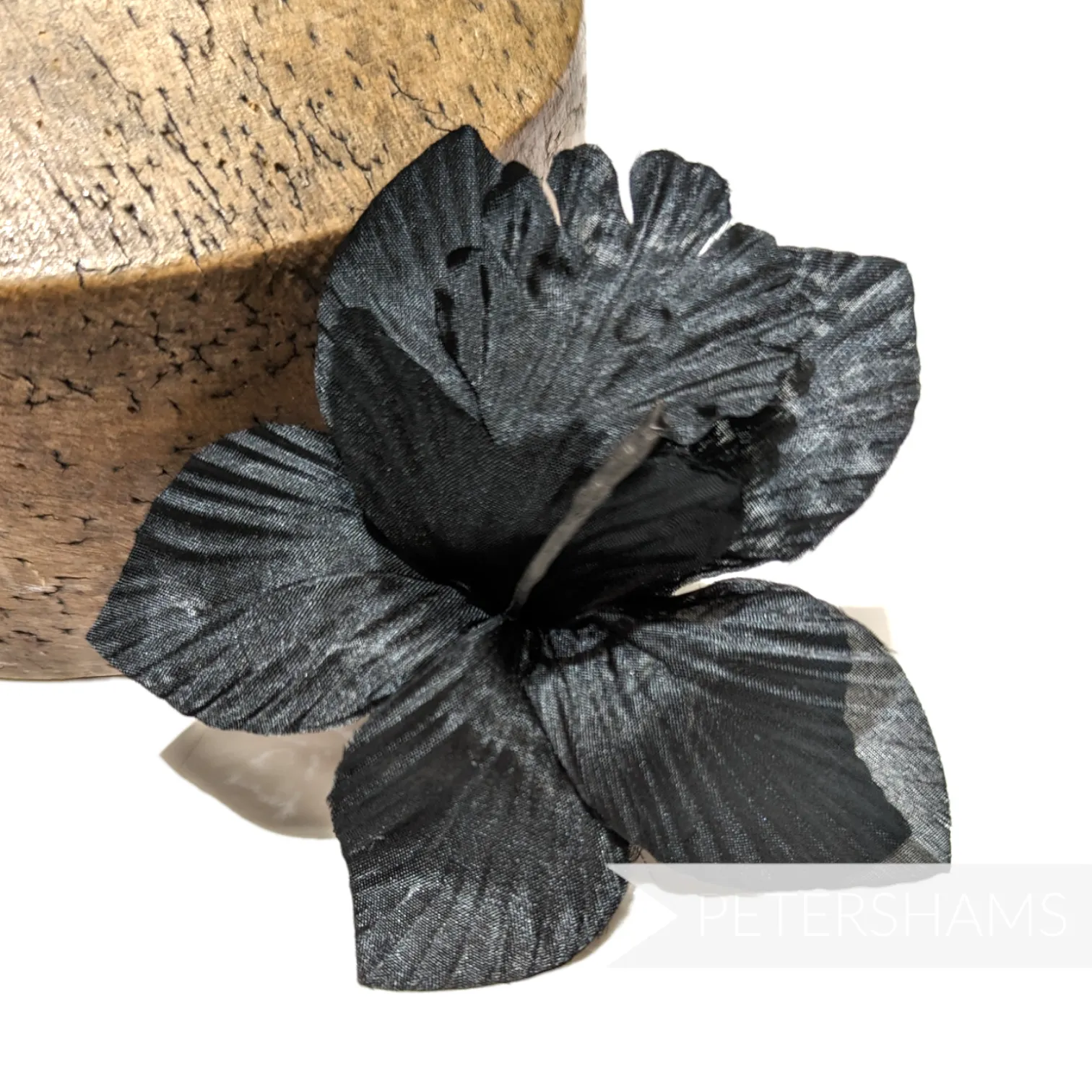 'Coco' Silk Orchid Millinery Flower Hat Mount