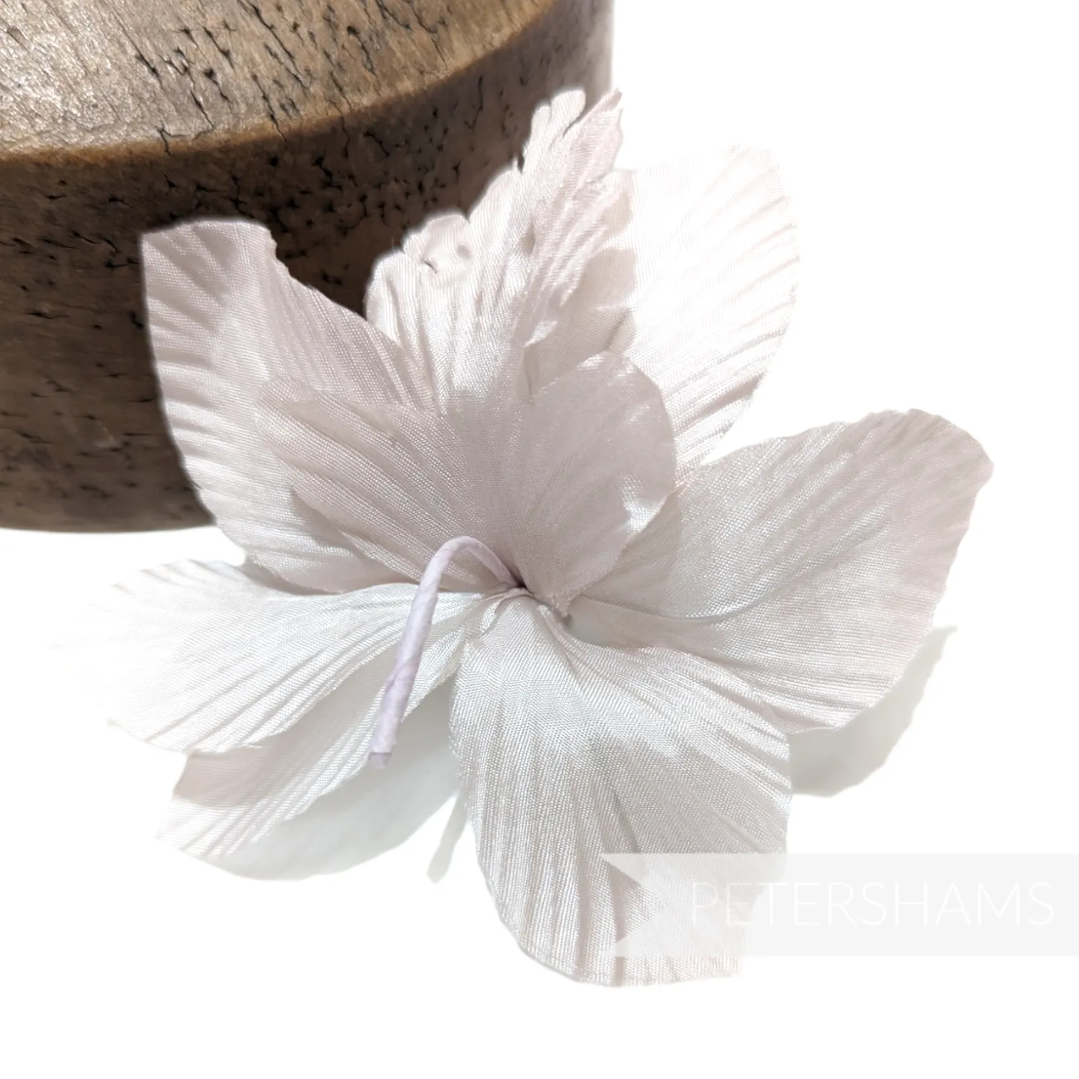 'Coco' Silk Orchid Millinery Flower Hat Mount
