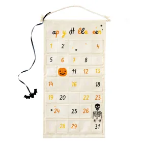 Countdown To Halloween Canvas Advent Calendar