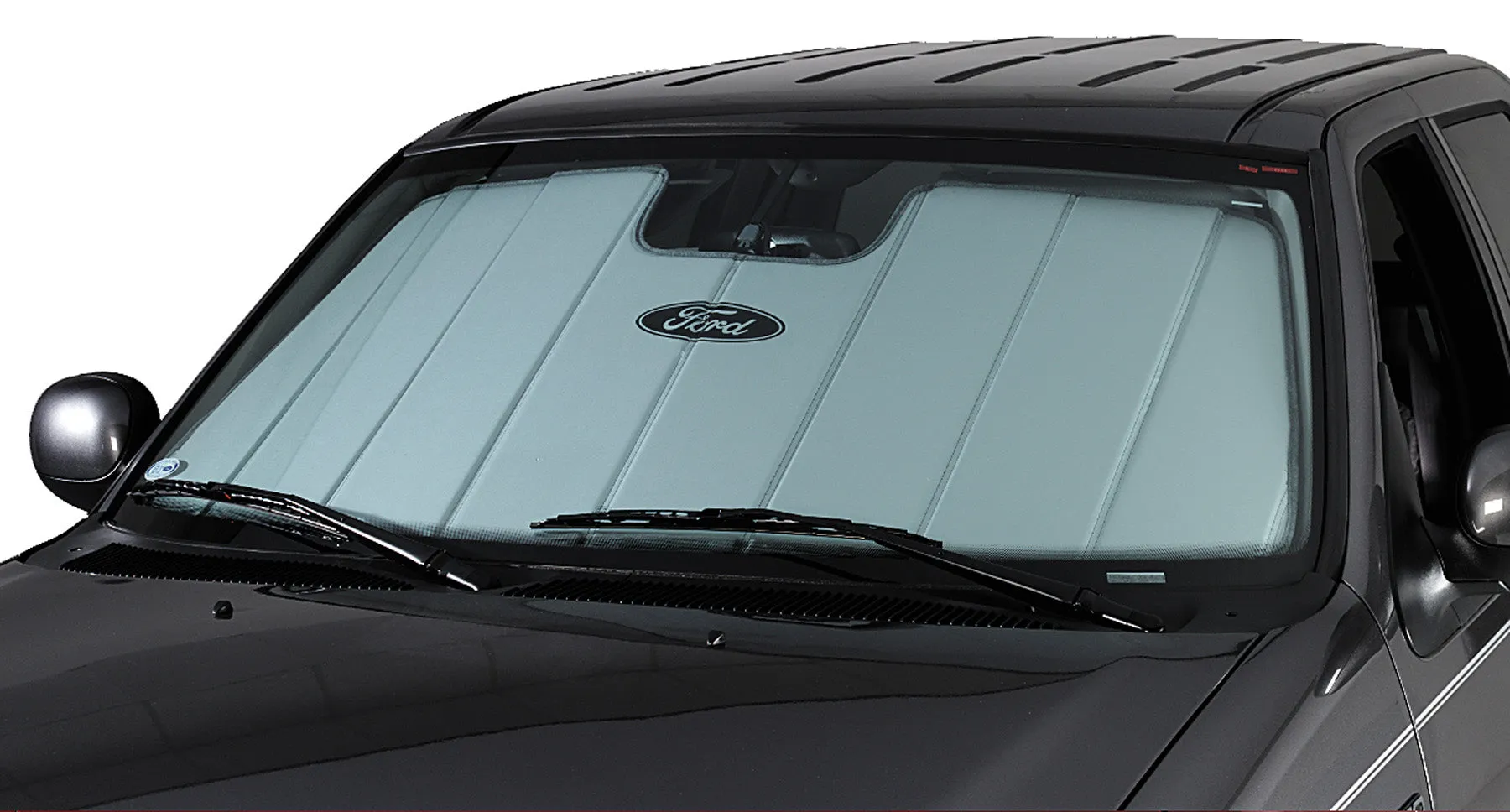 Covercraft Uvs100 Custom Sunscreen With Ford O for Ford F-150
