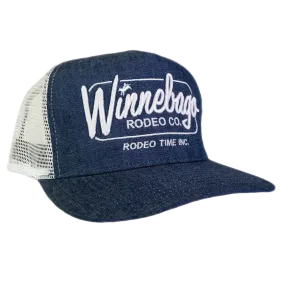 Dale Brisby Winnebago Rodeo Co. Denim & White Mesh Back Cap