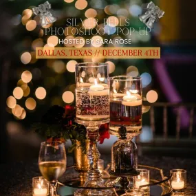 DALLAS TEXAS: Silver Bells Photoshoot Pop-up