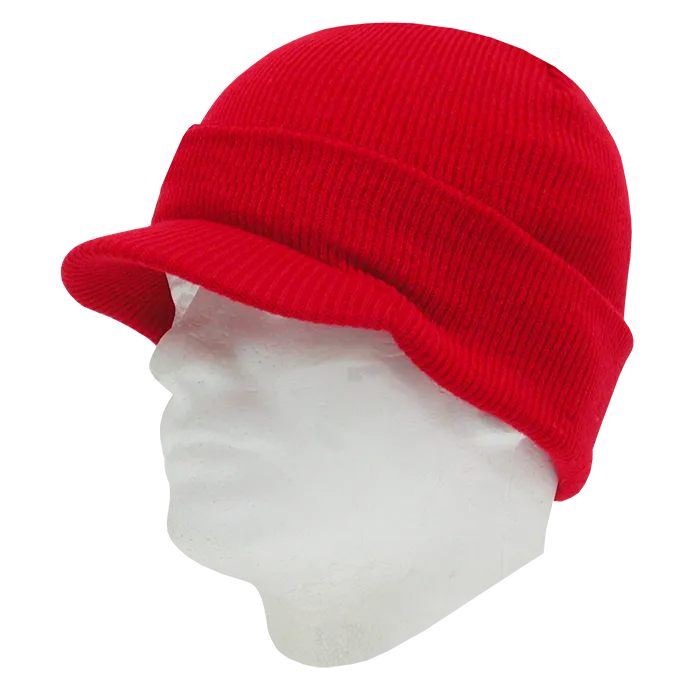 Decky 8009 - Hybricap Beanie, Knit Cap, Jeep Cap