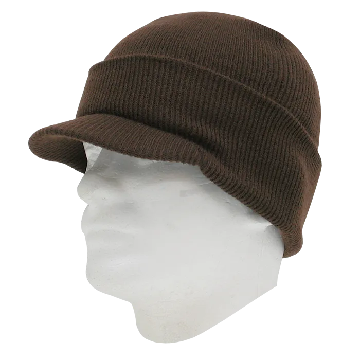 Decky 8009 - Hybricap Beanie, Knit Cap, Jeep Cap