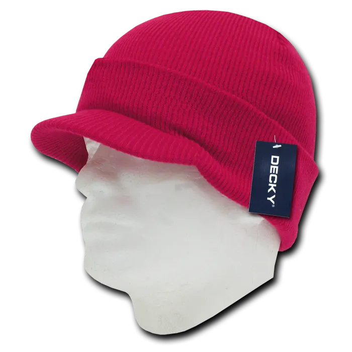 Decky 8009 - Hybricap Beanie, Knit Cap, Jeep Cap
