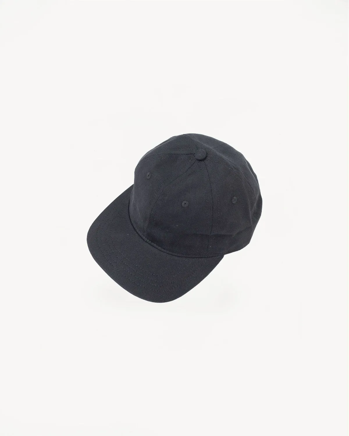 Denim Baseball Hat - Black