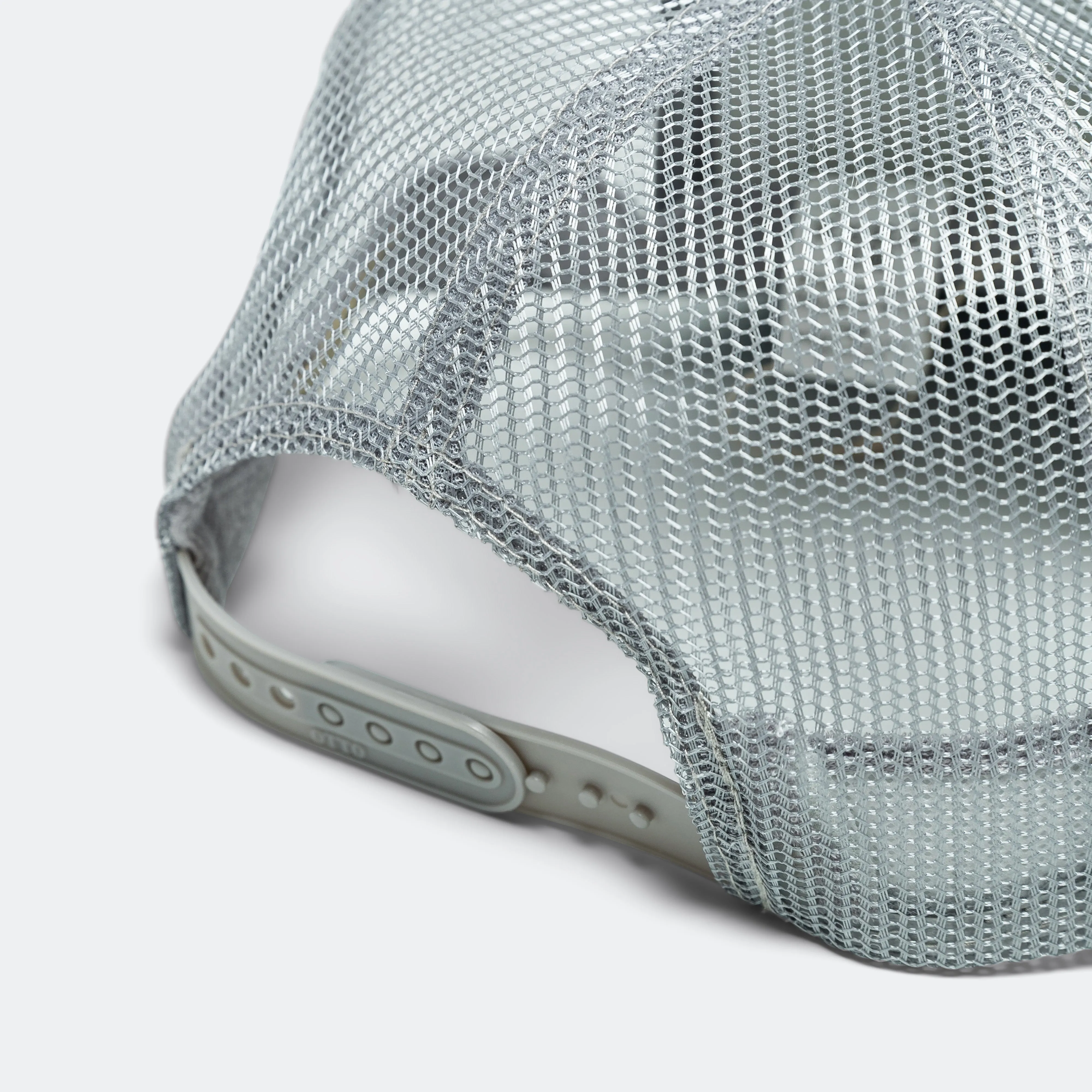 DENIM REPAIR SERVICE Denim Re-Construct Trucker Cap - Grey