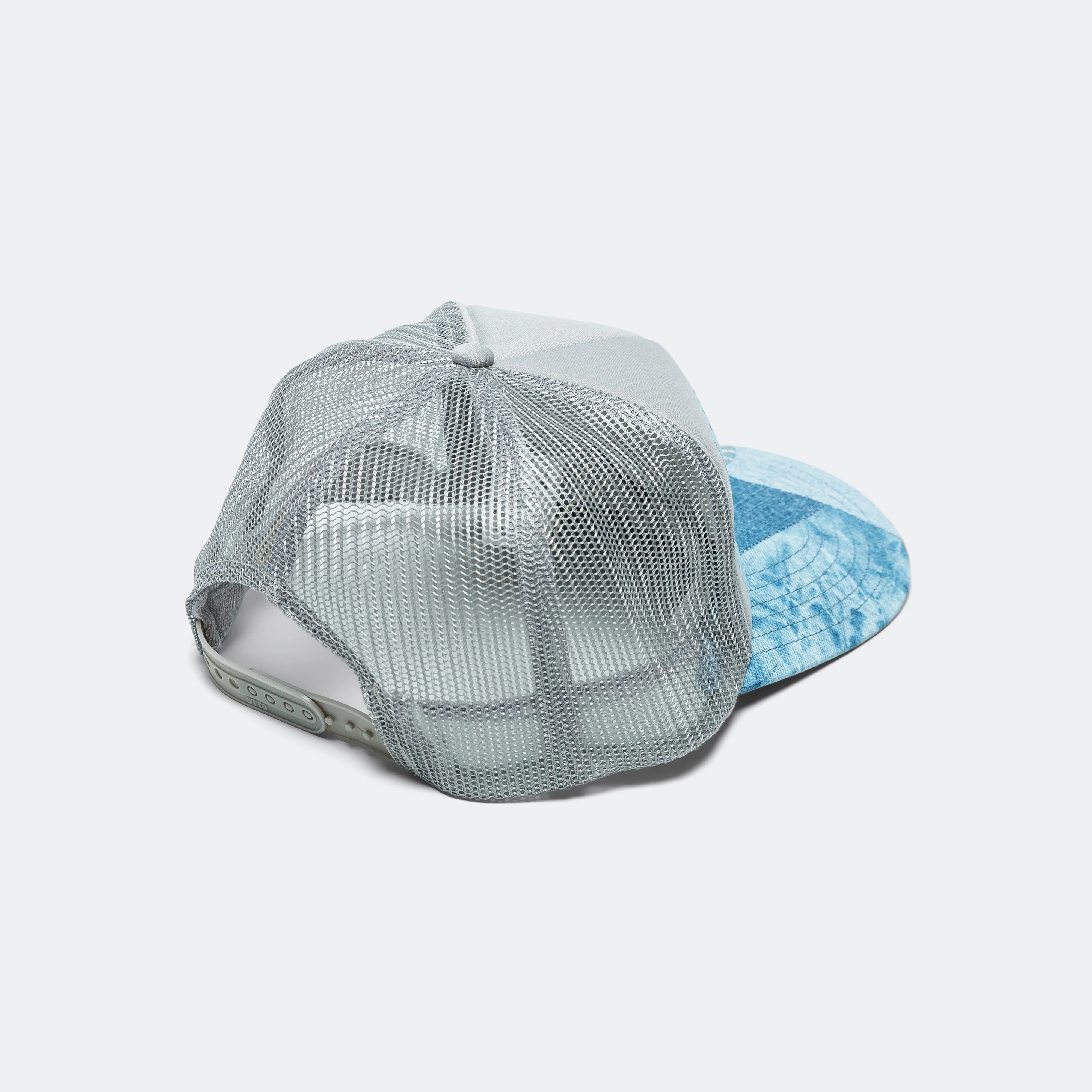 DENIM REPAIR SERVICE Denim Re-Construct Trucker Cap - Grey