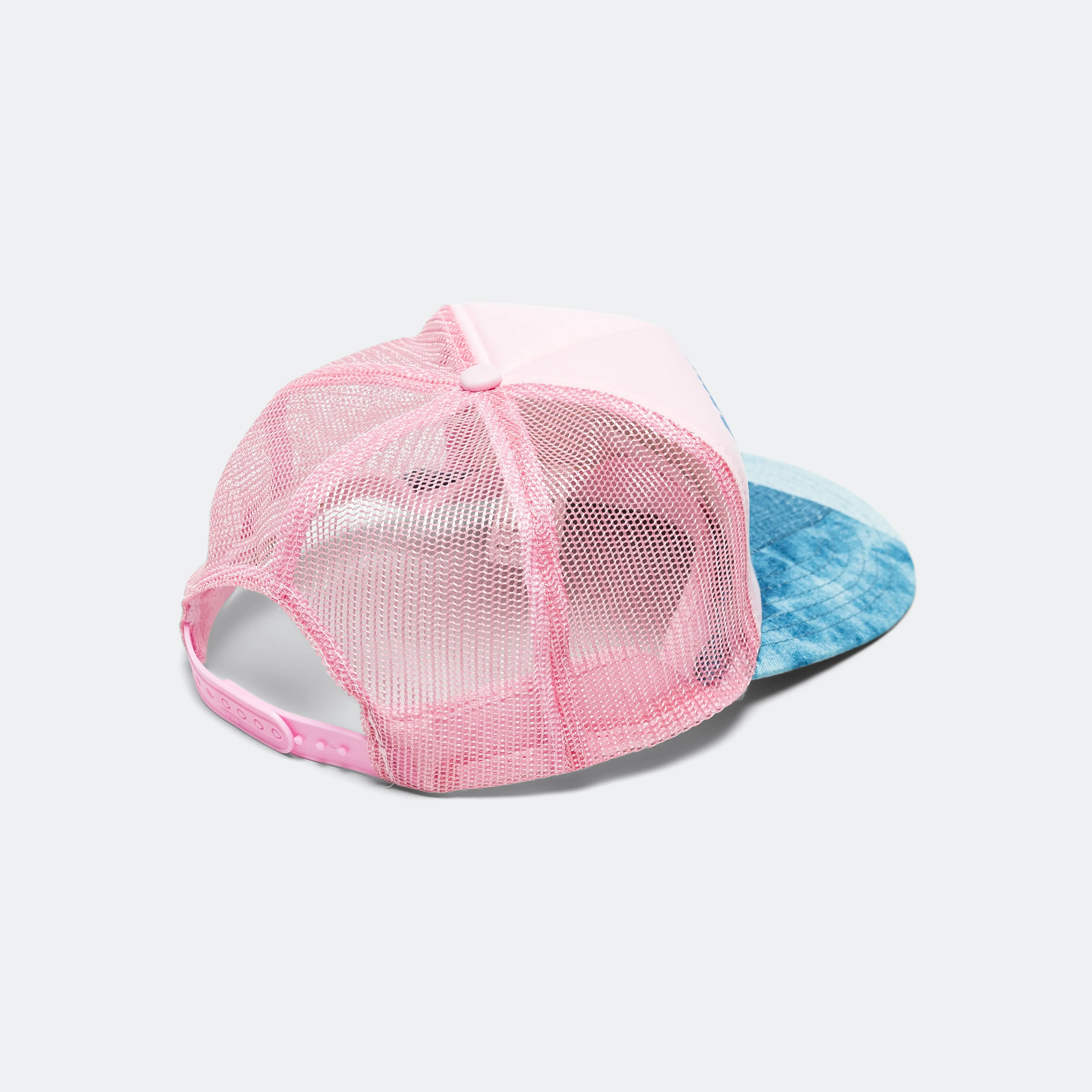 DENIM REPAIR SERVICE Denim Re-Construct Trucker Cap - Pink