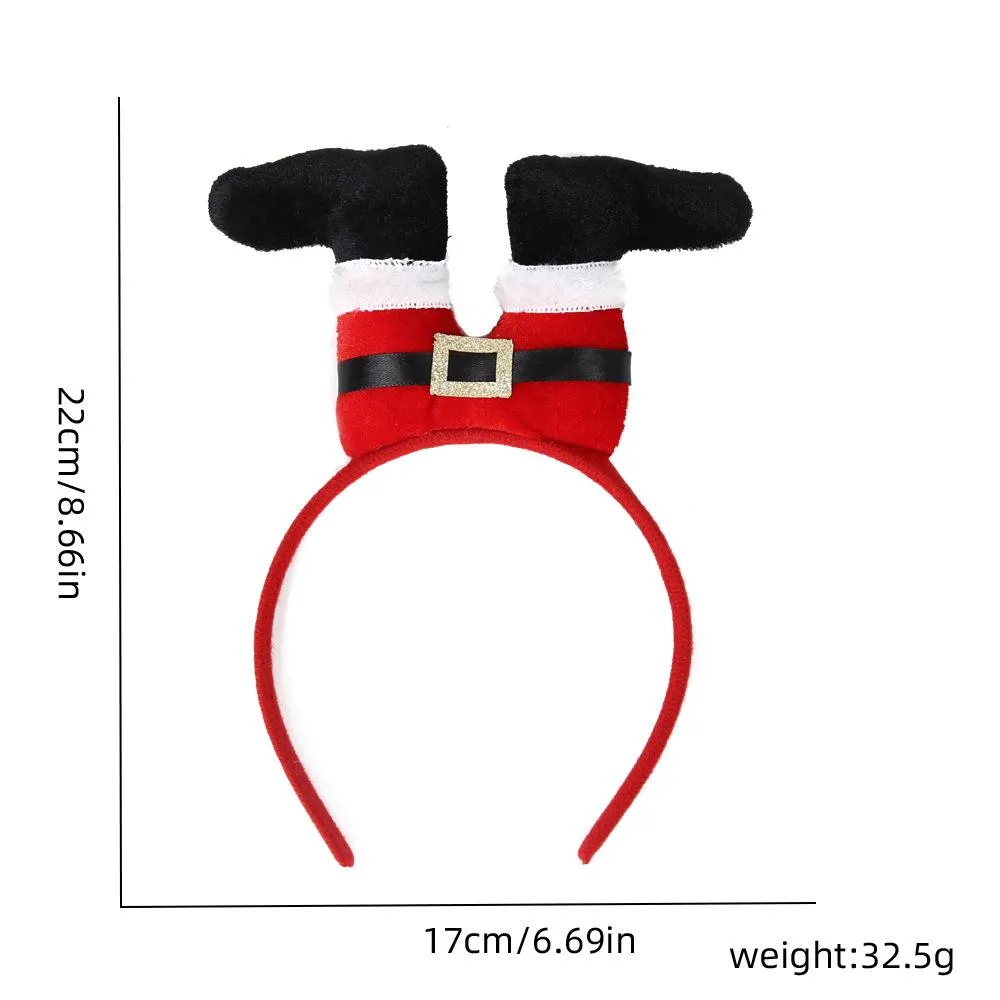 FFOrder Fun Girls Santa Hair Accessories, Christmas Headbands, Antler Headdresses, Decorative Supplies