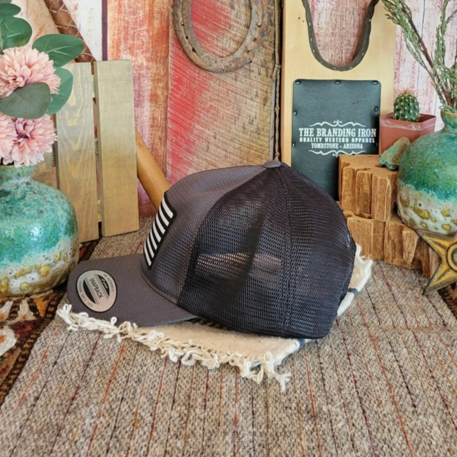Flag Trucker Cap by Ariat   A300043001