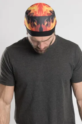 FLAMES SKULL CAP SOAKER M/L 57713